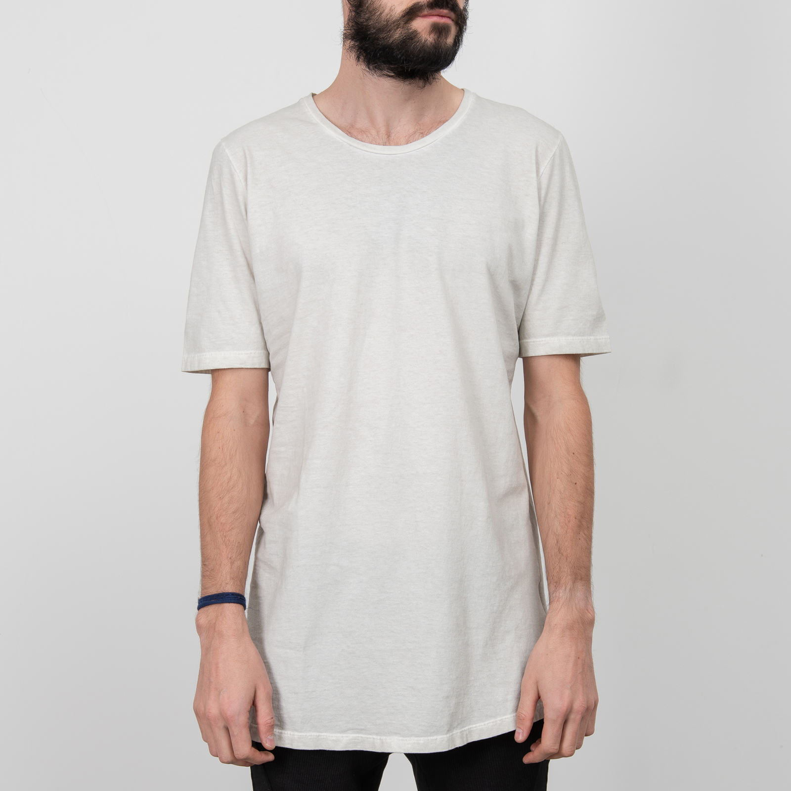 DIRTY WHITE COLD DYED T SHIRT|wolfensson